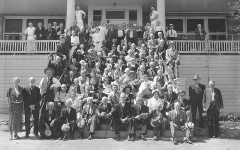 Staff and Residents 1930's
